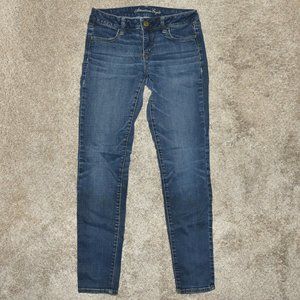 American Eagle "Super Stretch" jegging, girls sz 10 long, fits womens 24